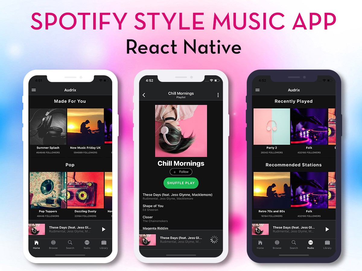 App stream spotify and local files free